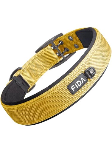 FIDA Heavy Duty Reflective Dog Collar, X-Large