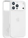New iPhone 17 Pro White Luxury Magnetic Compatible for iPhone Series &ndash; Shockproof, Slim Fit, Soft-Touch Protective Cover with Magnetic Wireless Charging Support