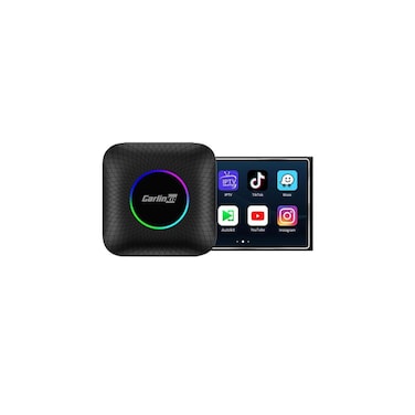 Android 13 LED AI Box CarPlay Adapter 8GB RAM 128GB