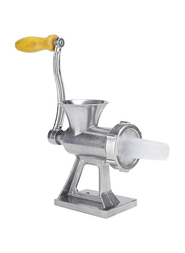 Manual Grinding Machine   Hand Crank Meat Grinder   Household Kitchen Meat Vegetable Pepper Mincer Metal Rotary Meat Grinder Slicer Sausage Stuffer for Restaurants/Butcher Shops/Home(Meat Grinder)