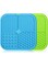 2 Pcs Dog Lick Mat, 8.3 Inch Silicone Licking Pads with 69 Suction Cups, Non-Toxic and Dishwasher Safe, Ideal for Anxiety Relief, Dental Hygiene, and Slow Feeding, for Yogurt, and Pumpkin Puree