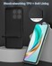 Case for Honor X7d Liquid Gel Rubber Bumper Case with Soft Microfiber Lining Cushion Slim Shockproof Protective with Camera Protection Cover for Honor X7d 5G (Black)