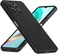 Case for Honor X7d Liquid Gel Rubber Bumper Case with Soft Microfiber Lining Cushion Slim Shockproof Protective with Camera Protection Cover for Honor X7d 5G (Black)