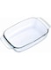 Pyrex Classic Rectangular Pan, Glass, 0.75 Litre Clear