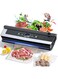 Zephyrspets Vacuum Sealer Machine,70kPa 135W Automatic Food Sealer, Powerful Sealing System, Build-in Cutter,LED Screen 7 Modes For Meat, Liquid, Vegetables   Dry &amp; Moist Food Modes, Fast &amp; Compact