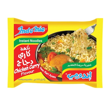 Indomie Instant Noodles Chicken Curry Flavour 75g