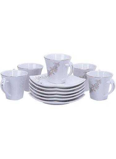 Royalford Cup &amp; Saucer 12pcs