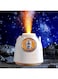 Creative USB Humidifier with Light, Ultrasonic Portable Air Humidifier in the Shape of an Astronaut, With 2 Levels of Mist and Two Kinds of Warm Light,Suitable for Bedroom, Desk, Kids Room