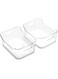 BINO Plastic Storage Bins, Small - Pack of 2