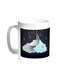 Crescent Of Ramadan Printed Coffee Mug White