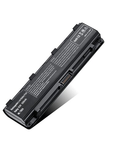 PA5024 REPLACEMENT Laptop Battery for Toshiba PA5024U-1BRS PA5026U-1BRS PA5025U-1BRS PABAS260 PA5023U-1BRS PABAS262 PA5027U-1BRS Satellite C850 C855 L850 P850 PABAS259 - High Performance [6 Cells/5200mAh/56wh]