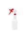 Ounce Cleaning Spray Bottles, 1 Refillable Spray Bottles - With Measurements, Mist And Stream Mode, Red Plastic Solution Bottles, Leak-Resistant, For Home And Commercial Use