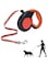 NeoStyle Retractable Dog Leash,Dog Wrist Leash,Hands Free Leash for Running,Dog Walking Leash,for Small Medium Large Dogs (Orange, 3M)