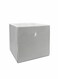 Storage Box with Grey Stripes &acirc;&euro;&ldquo; Foldable Organizer Cube 30x30x30cm for Closet, Shelves &amp; Home Storage