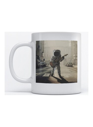Mug Astronaut for Coffee and Tea White