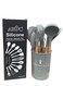 12 Pieces Heat Resistant Non-Stick Silicone Cooking Utensil Set Light Grey