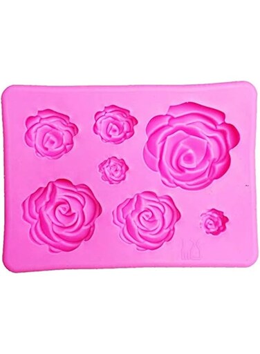 3D Silicone Mold Rose Shape Mould For Soap,Candy,Chocolate,Ice,Flowers Cake decorating tools