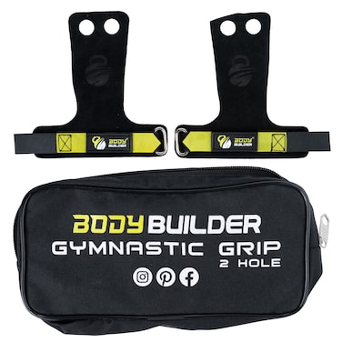 Body Builder Grip &amp; Strap Gloves, 1 Piece