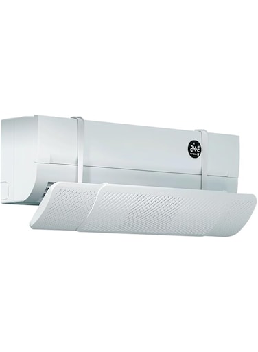 UltiUnison Air Flow Deflector Adjustable AC Air Conditioner Deflector for Split Air Conditioners,Anti-Direct Blowing Baffle Windshield for Home
