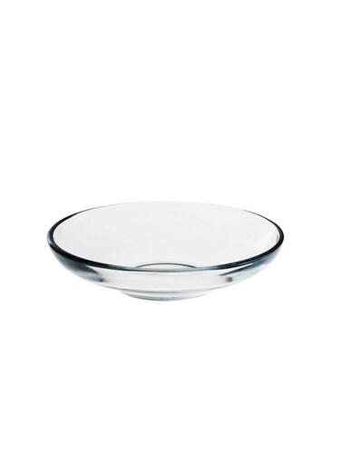 6 Pieces Ajda Tea Plate Set 110 Mm - Clear