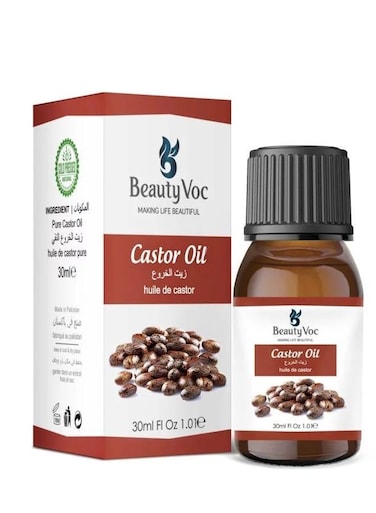 BeautyVoc Castor Oil &ndash; Boosts Hair Growth &amp; Deep Hydration &ndash; 30ml