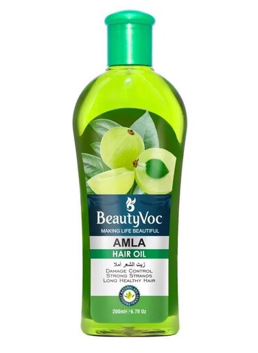 BeautyVoc, Amla Hair Oil &ndash; For Hair Growth, Anti-Hair Fall &amp; Shine, 200ml