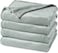 Ultra Soft Fleece Blanket Double Size 150 x 200cm, No Shed No Pilling Luxury Plush Cozy Flannel 280GSM Lightweight Throw Blanket for Bed, Couch, Chair, Sofa Suitable for All Season, Sage Green