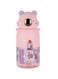 780ml Kid's Water Bottle RF12405 with Straw and Push Button Lid for Kids and Toddlers 100% Food-Grade, Non-Toxic, Odorless with Durable and Leak-Proof Polymer and Silicone Construction Multicolor 780ml