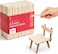 200 4.5 Inch Wooden Multi-Purpose Popsicle Sticks for Crafts, ICES, Ice Cream, Wax, Waxing, Tongue Depressor Wood Sticks