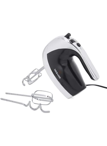 Mebashi Hand Mixer 250W Me-Hm8003 Black/Silver