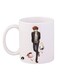 Anime Digimon Printed Mug White/Black/Beige