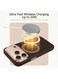 Mobcos iPhone 17 Pro Chex Plain Gold Aramid Fiber Case, 1500D Fusion Weave, Ultra Slim Lightweight Magnetic Cover, MagSafe Compatible