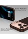 Mobcos iPhone 17 Pro Chex Plain Gold Aramid Fiber Case, 1500D Fusion Weave, Ultra Slim Lightweight Magnetic Cover, MagSafe Compatible