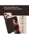 Mobcos iPhone 17 Pro Chex Plain Gold Aramid Fiber Case, 1500D Fusion Weave, Ultra Slim Lightweight Magnetic Cover, MagSafe Compatible