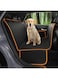 SYOSI Dog Car Seat Cover, 145x137cm Waterproof Scratchproof Nonslip Dog Hammock with Side Protection, Durable Car Boot Liner Protector with Universal Size Fits for Cars Trucks SUV