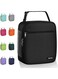 Khazna Lunch Box Lunch Bag, for Men Women, Large Capacity Lunchbox, Reusable Lunch Bags, Insulated Lunch bag Lunch box cooler, Black