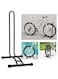 eWINNER Bicycle Ground Stand, Detachable Bike Rack/Bike Floor Stand/Maintenance Rack for Indoor And Outdoor Ground Support Of All Bike Mountain And Road Bikes folding bikes Hybrid