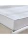 Box Derby Solid Microfiber Single Fitted Sheet - 90x190+20 cm