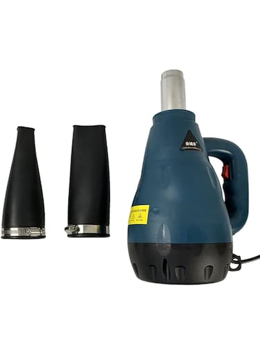 BONAI 1500W Powerful Blower Corded Electric Heat Blower and Hot Air Blower 2 Modes Adjustable for Shrink Wrapping, Soldering, Paint Stripping, Tube Bending, BBQ(Charcoal Heating), Heat Protection
