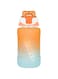 Nova Kids Water Bottle 550ml with Straw - Orange