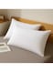 Set of 2-Bed Pillow Striped White Hotel Standard Extra Soft Microfiber Anti Allergic&amp;Anti-bacterial, Size(50x70CM)