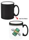 Color Changing Heat Sensitive Ceramic Mug, Image Revealed When HOT Liquid is Added! Flying Money