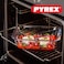 Pyrex Cook&amp;Go Set of 2 (0.8L+1.7L) Rectangle Storage Dish with Airtight Lid - Versatile Freezer-to-Oven Solution