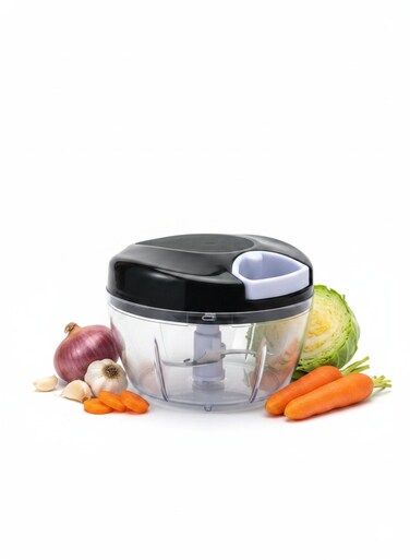 Vegetable Chopper Cutter with Pull Cord, Multifunction Food Processor, Garlic Onion Meat Slicer