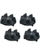 AJS spares- Rubber Couplers for "PANASONIC/NATIONAL PANASONIC" Jars (4Units) (Black)