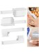 4pcs Pouring Clips,Bag Clips,Food Chip Snack Bag Sealing Clips,Food Storage Sealing Clips,Pour Spout Easy to Use Food Bag Sealer For Cereal Chips Snacks Corn Flakes DryFruits