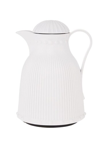 Depa Asel Collection Vacuum Flask, White, 1 Litre, 6300