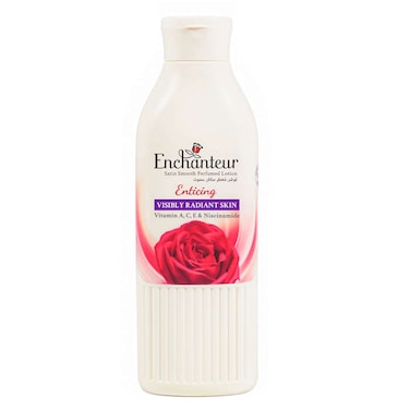 Enchanteur Moisture Silk Enticing Perfumed Body Lotion White 250ml