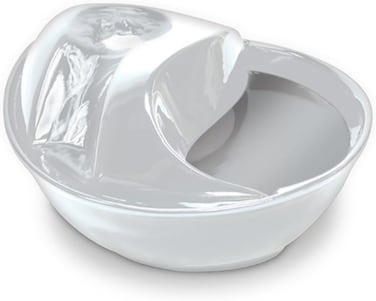 Pioneer Pet Ceramic Raindrop Fountain WHITE 60 oz (1.8 L)