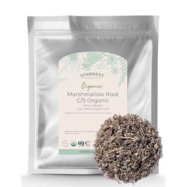 Starwest Botanicals Organic Marshmallow Root Cut And Sifted - 1 Lb